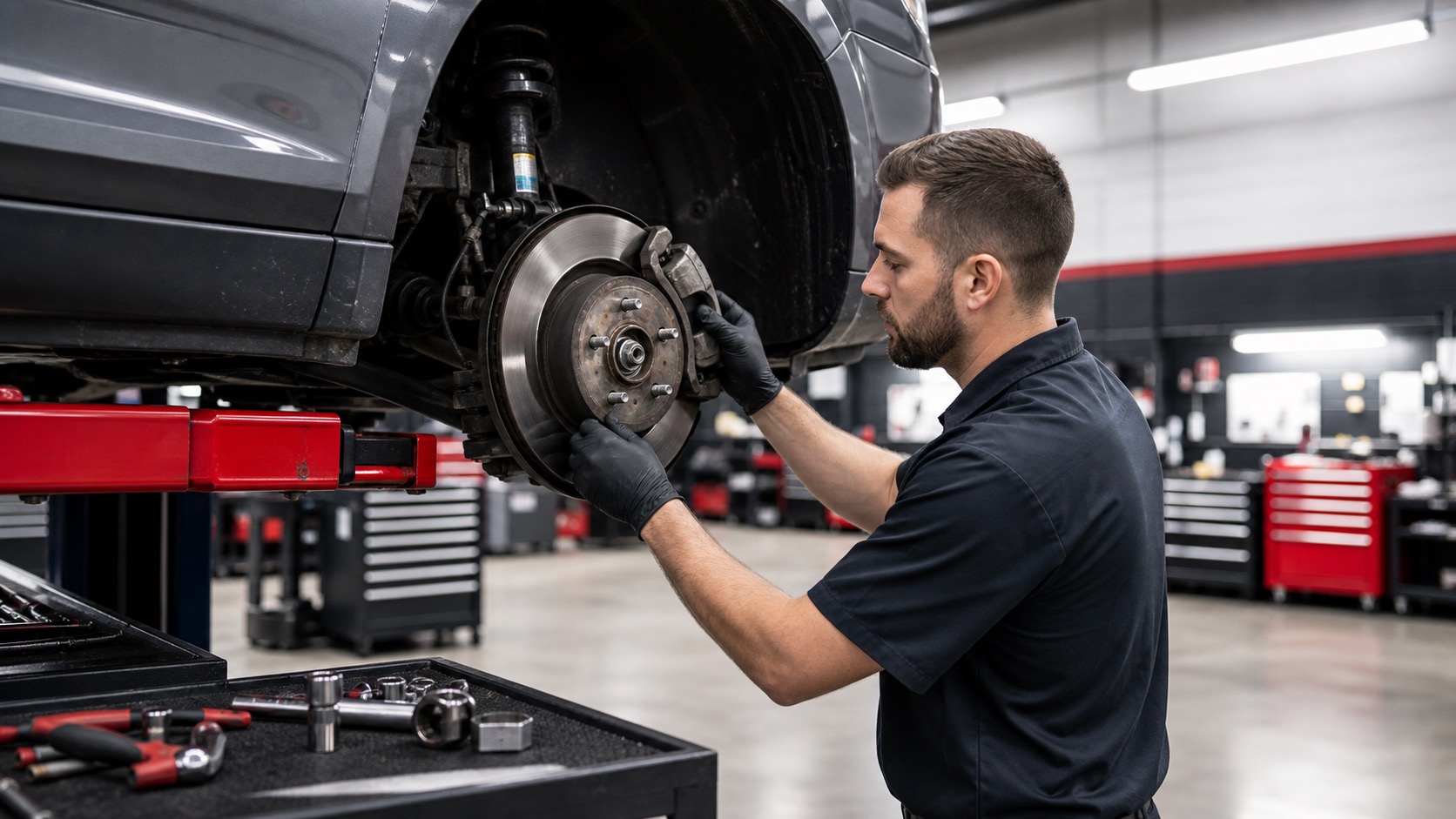 Brake inspections, parts, and repair service for safer stopping.